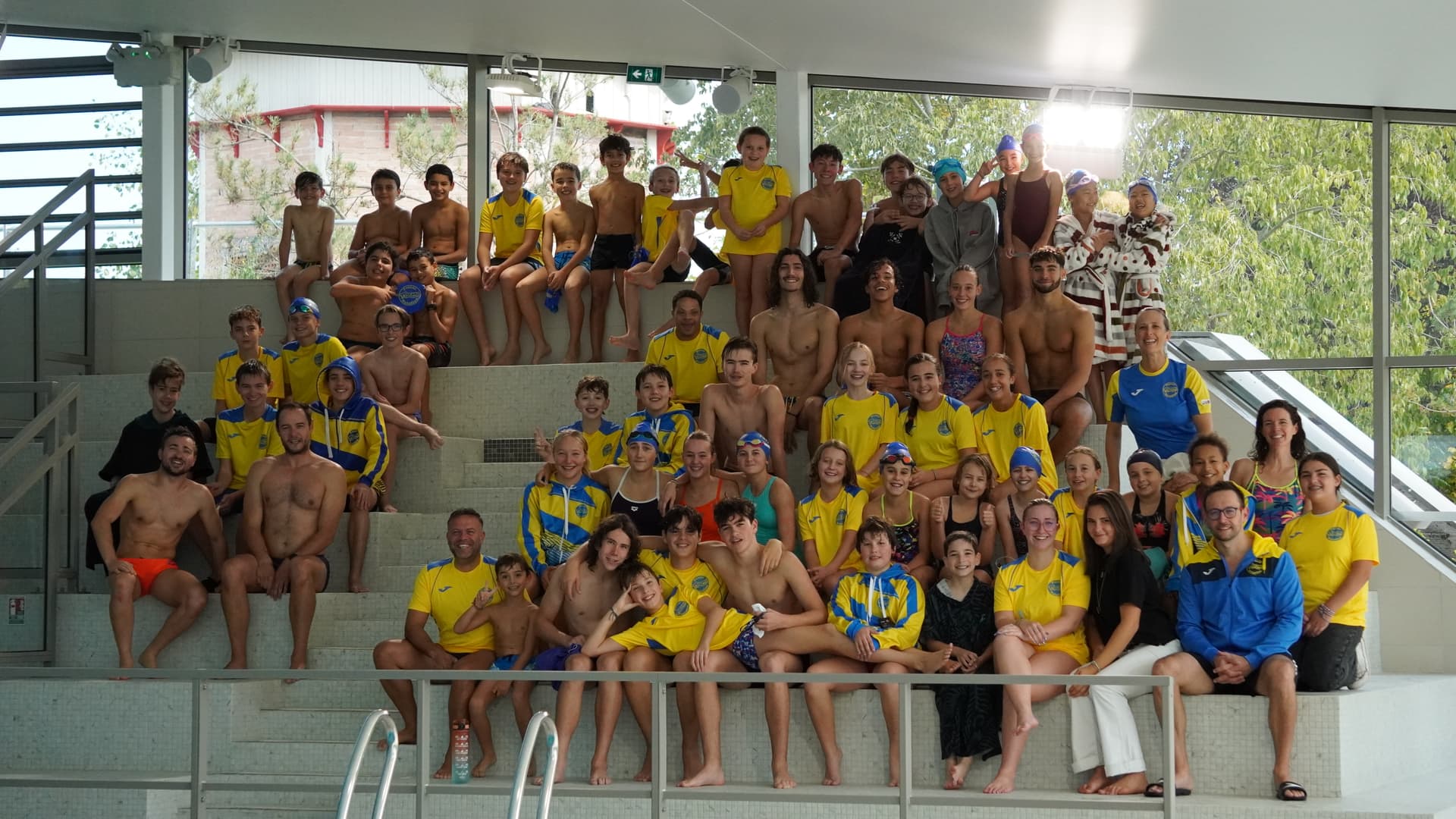 groupe natation course